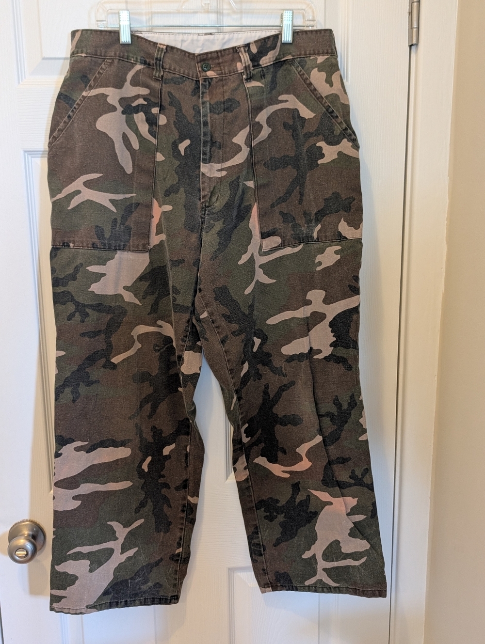 Winchester Men’s Camouflage Cargo Pants Hunting Outdoor Tactical Utility 36x28